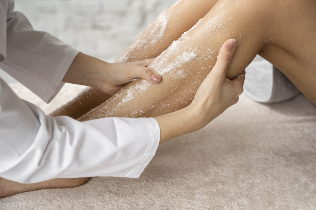 massage des jambes